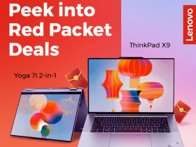 Lenovo Red Packet Deals: Get Up to 58% OFF + Earn Rewards on Your Purchase [This Lunar New Year with New Tech]